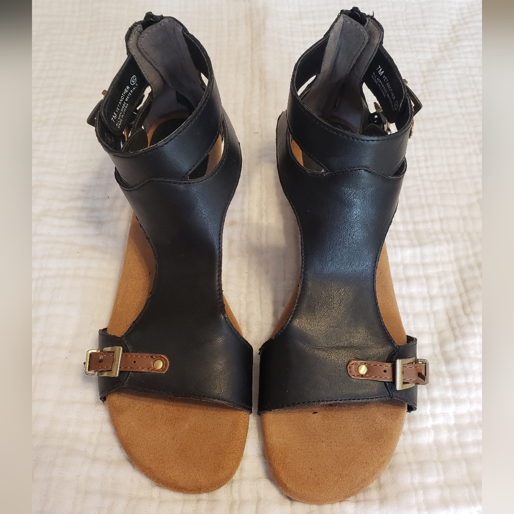 Aerosoles Black, Wedge, size 7